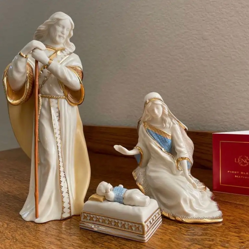Lenox First Blessing Nativity Holy Family